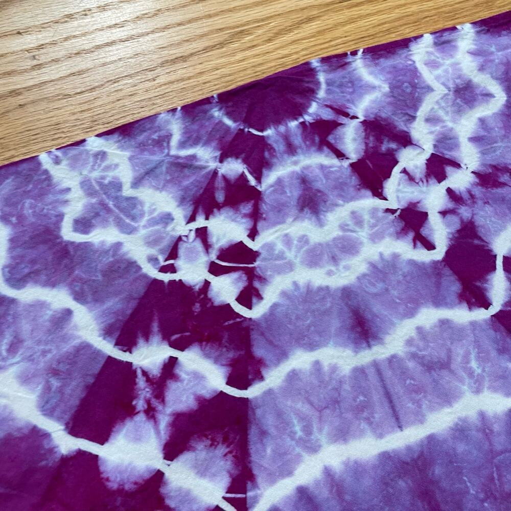 Handmade bandana hand crafted tie dye dog doggie pup mandala - Picture 3 of 5